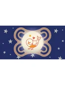 Smoczki uspokajające - MAM Smoczek uspokajający 0m+ Perfect Night Girl - miniaturka - grafika 1