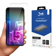 Szkła hartowane na telefon - 3mk Flexible Glass do iPhone 15 Pro Max - miniaturka - grafika 1