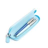 Zestawy piśmiennicze - Zestaw prezentowy długopis Parker Jotter Originals Niebieski i Pastelowy Niebieski z niebieskim etui - miniaturka - grafika 1