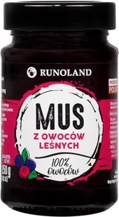 Runoland Mus z owoców leśnych 250 g - Pasztet i przetwory mięsne - miniaturka - grafika 1