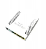 Routery - MIKROTIK ROUTERBOARD CSS106-1G-4P-1S RB260GSP - miniaturka - grafika 1