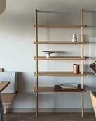 Regały - Dębowy regał - miniaturka - grafika 1