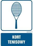 Systemy ekspozycyjne i znaki informacyjne - RD002 KORTY TENISOWE, FN - FOLIA SAMOPRZYLEPNA; (500X750MM) - miniaturka - grafika 1