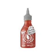 Majonezy i dressingi - Oryginalny Tajski Sos Chilli Sriracha O Dymnym Aromacie "Sriracha Chilli Sauce Smokey" 200Ml Flying Goose - miniaturka - grafika 1