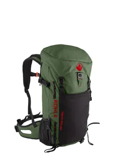 Plecak turystyczny Kohla Track Pro 30L - bronze green/flm scarlt/cav - Plecaki - miniaturka - grafika 1