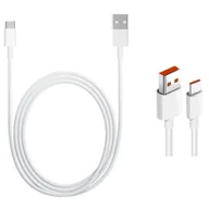 Kable USB - ULTRA SZYBKI ORYGINALNY KABEL XIAOMI /120W USB TYP-C 6A 1M BIAŁY - miniaturka - grafika 1