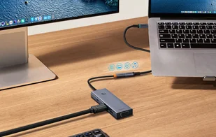 Przedłużenie kabla USB-C Baseus męski do żeński High Definition 10Gbps, 1m (czarny) - Kable komputerowe i do monitorów - miniaturka - grafika 14