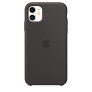 Apple Etui Silicone Case do iPhone 11 czarne MWVU2ZM-A