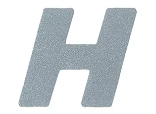 Quattroerre 14648 litera H do ubrań, refractive - Akcesoria motocyklowe - miniaturka - grafika 1