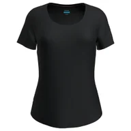 Koszulki i topy damskie - Koszulka damska Icebreaker Merino 125 Cool-Lite Sphere III SS Scoop Black S - miniaturka - grafika 1