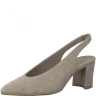 Czółenka - MARCO TOZZI Damskie czółenka 2-29655-28, beżowy - nude - 38 EU - miniaturka - grafika 1