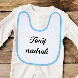 Śliniak Frotte z Twoim nadrukiem - Śliniaki i fartuszki - miniaturka - grafika 1