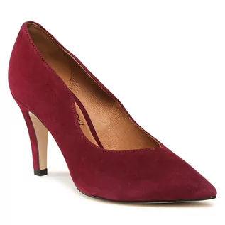 Czółenka - Szpilki CAPRICE - 9-22403-29 Bordeaux Suede 549 - grafika 1