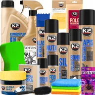 Kosmetyki samochodowe - K2 Zestaw Profesjonalnych Kosmetyków Do Pielęgnacji Mycia Samochodu Auta - miniaturka - grafika 1