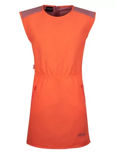 Sukienki i spódniczki dla dziewczynek - Trollkids Sukienka "Arendal" w kolorze pomarańczowym - grafika 1