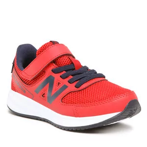 Buty dla chłopców - Sneakersy New Balance - YT570RN3 Czerwony - grafika 1