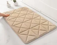 Dywaniki łazienkowe - DYWANIK ŁAZIENKOWY 50X80CM DUŻY MIĘKKI XXL CHŁONNY ANTYPOŚLIZG MEMORY FOAM - miniaturka - grafika 1