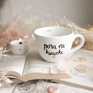 Kubki - Kubek 500 Ml - Pora Na Książkę Złote Serce - miniaturka - grafika 1