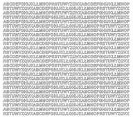 Pasmanteria - Litery samoprzylepne 5 milimetrów białe z połyskiem - Błyszcząca - miniaturka - grafika 1