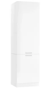 Biały wysoki słupek kuchenny 60 cm połysk N3-N08 - Szafki kuchenne - miniaturka - grafika 1