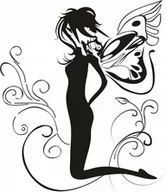 Naklejki na ścianę - Naklejka na ścianę dla dzieci Księżniczka Elfów, 120x96 cm - miniaturka - grafika 1