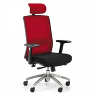 Fotele i krzesła biurowe - B2B Partner Krzesło biurowe ALTA MF, czerwone X3-53A-MF/NT11+K11 - miniaturka - grafika 1