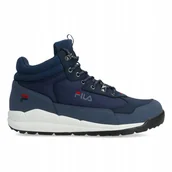 Buty sportowe męskie - Męskie buty outdoor Fila Alpha granatowe - miniaturka - grafika 1