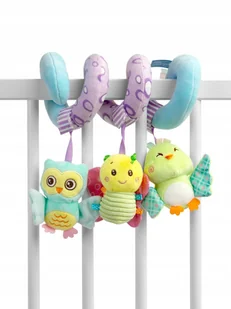 Sensillo, Spiralka Zabawka do wózka/fotelika/łóżeczka - Zabawki interaktywne dla dzieci - miniaturka - grafika 1