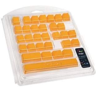 Ducky Ducky Rubber Keycap Ducky Yellow - Klawiatury do laptopów - miniaturka - grafika 1