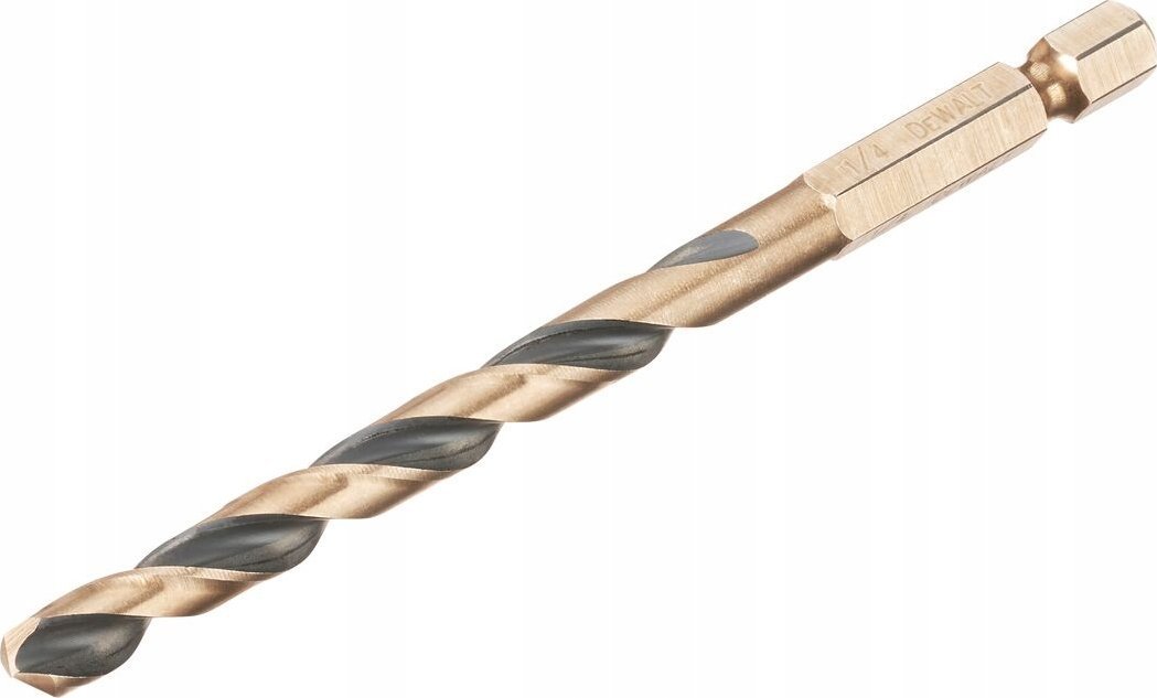 DeWalt Wiertło wiertło 6.5mm black and gold hex