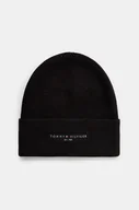 Czapki męskie - Tommy Hilfiger czapka bawełniana kolor czarny bawełniana AM0AM12797 - miniaturka - grafika 1
