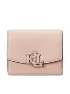 Portfele - LAUREN RALPH LAUREN Mały Portfel Damski Cameryn 432966782004 Różowy - miniaturka - grafika 1