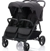 Wózki dziecięce - Wózek bliźniaczy twin pram fill Duo Black Melange Fillikid - miniaturka - grafika 1