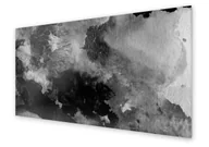 Dekoracje domu - Panel kuchenny HOMEPRINT Rozmyty czarny tusz 120x60 cm - miniaturka - grafika 1