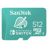 Karty pamięci - SanDisk Nintendo Switch MicroSDXC 512GB UHS-I/U3 SDSQXAO-512G-GNCZN SDSQXAO-512G-GNCZN - miniaturka - grafika 1