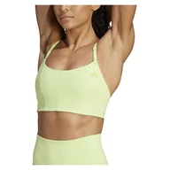 Bielizna sportowa damska - Biustonosz treningowy adidas Yoga Studio Light-Support Bra IJ5712 - miniaturka - grafika 1