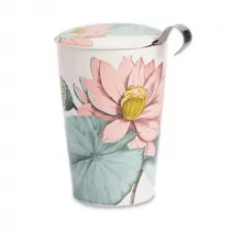 Eigenart EIGENART PADMA KUBEK Z ZAPARZACZEM 350 ML PORCELANA kl80050 - Kubki - miniaturka - grafika 1