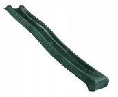 Place zabaw - Zjeżdżalnia 3m dla dzieci na plac zabaw, składana - zielona - miniaturka - grafika 1