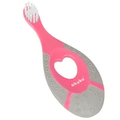 Szczoteczki do zębów dla dzieci - Akuku, szczoteczka do zębów dla dzieci, 0-2 lata, różowa, 1 sztuka - miniaturka - grafika 1