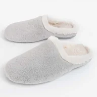 Kapcie damskie - Northome Pantofel Grosslip Szary - miniaturka - grafika 1