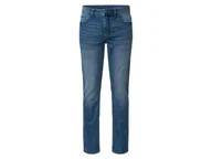 Spodnie męskie - LIVERGY® Jeansy męskie z bawełną, Slim Fit (Niebieski, 50 (34/32)) - miniaturka - grafika 1