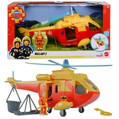 Figurki dla dzieci - Simba Strażak Sam - Helikopter Wallaby II z figurką 9252655 - miniaturka - grafika 1