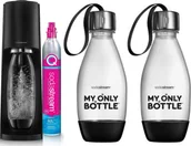 Saturatory - Saturator Sodastream Terra + 1 butelka + gaz Czarny + 2x 0,5L - miniaturka - grafika 1