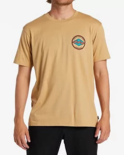 Koszulki męskie - BILLABONG Koszulka męska Basic Yellow XXL - grafika 1