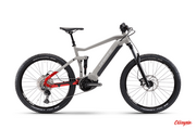 Rowery elektryczne - Haibike AllTrail 5 Szary 2022 - miniaturka - grafika 1