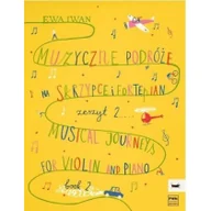 Książki o muzyce - Muzyczne podróże na skrzypce i fortepian cz. 2 - miniaturka - grafika 1