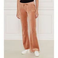 Dresy damskie - Juicy Couture Spodnie dresowe HERITAGE CROWN CAISA Loose fit low rise - miniaturka - grafika 1