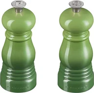 Młynki do soli i pieprzu - Młynki do soli i pieprzu Le Creuset 11 cm zieleń bambusowa 2 szt. - miniaturka - grafika 1