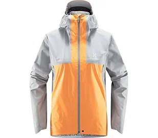 Haglöfs 605231_4TL L.I.M GTX ACTIVE JACKET kurtka DAMSKA CONCRETE/SOFT ORANGE, rozmiar XS - Kurtki damskie - miniaturka - grafika 1