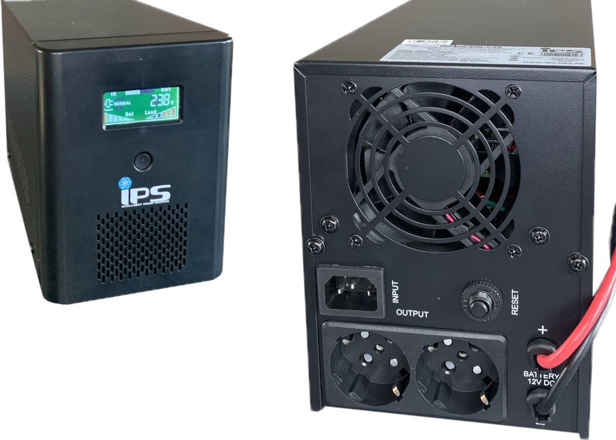 IPS-UPS IPS300-SIN-T-F2 - Zasilacz awaryjny z czystym sinusem, 300W, 230V